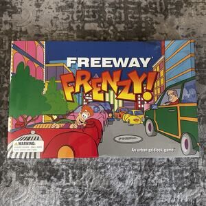 Freeway Frenzy Board Game. Vintage, RARE game!! New/Sealed